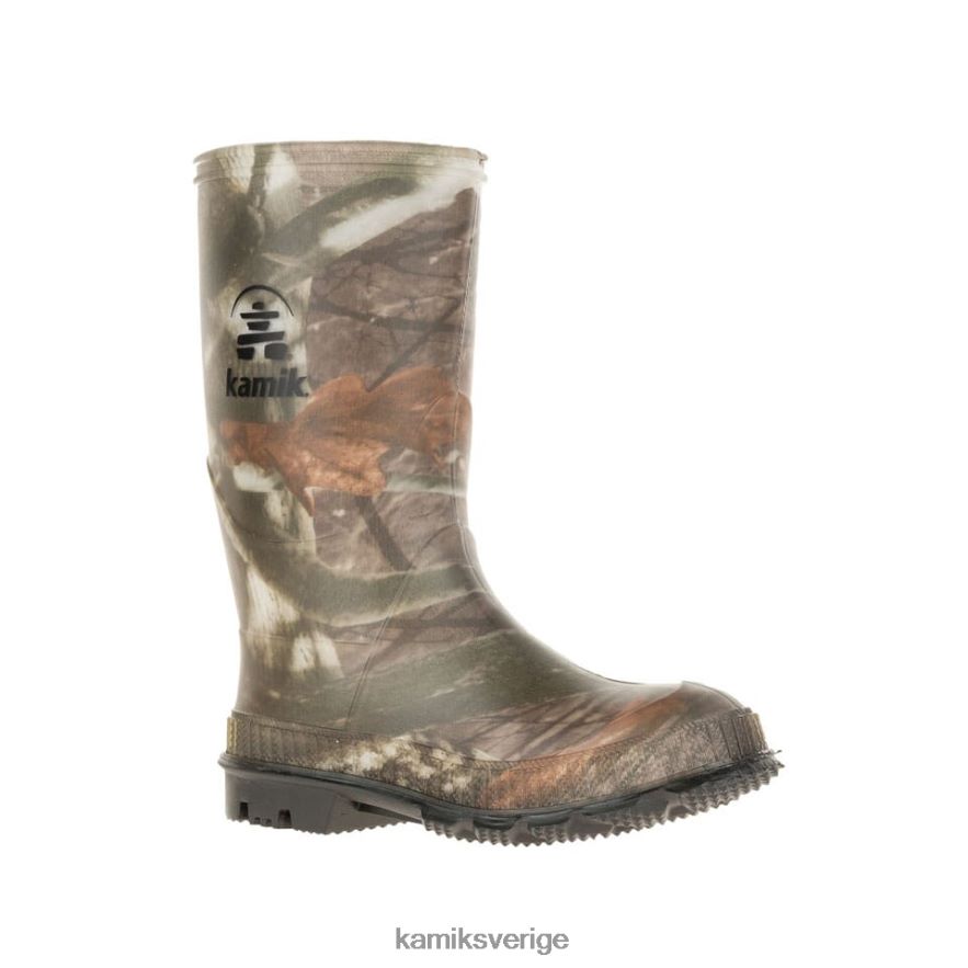 gummistövlar se Kamik småbarn stampa camo kamouflage N02N00378