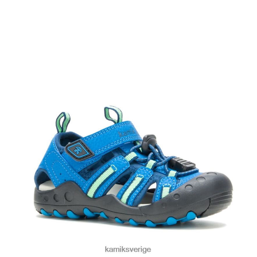 sandaler se Kamik småbarn krabba blå grön N02N00389