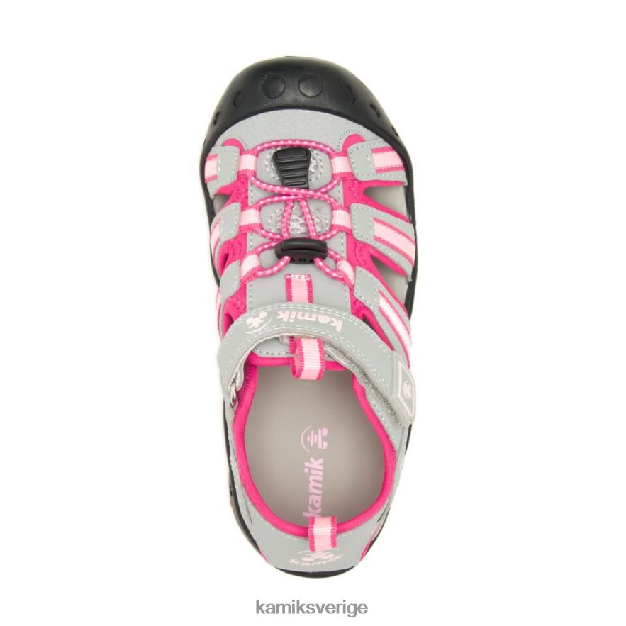 sandaler se Kamik småbarn krabba grå/rosa N02N00385