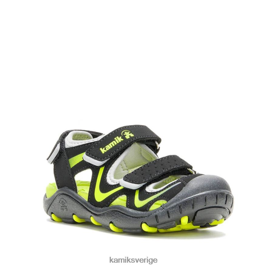 sandaler se Kamik småbarn vandra svart/lime N02N00379