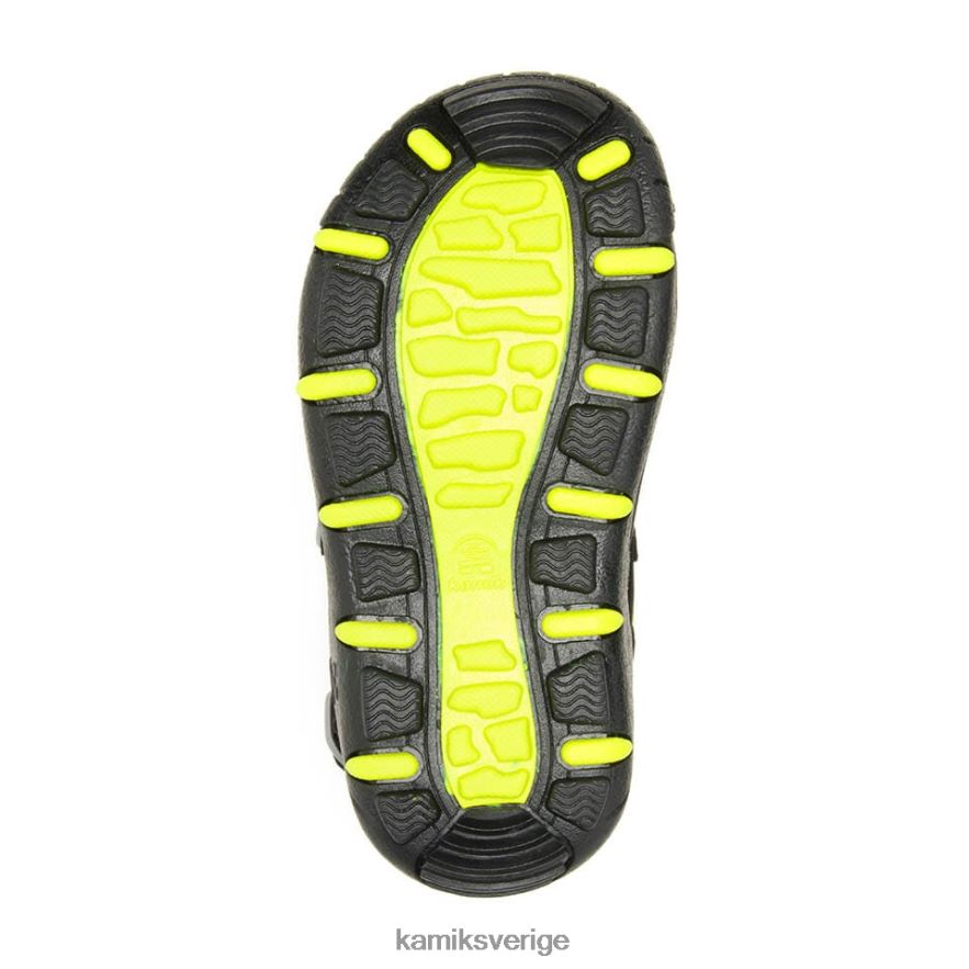 sandaler se Kamik småbarn vandra svart/lime N02N00379