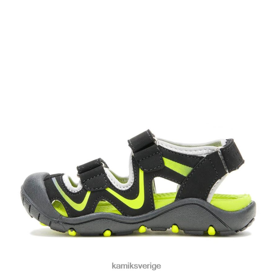 sandaler se Kamik småbarn vandra svart/lime N02N00379