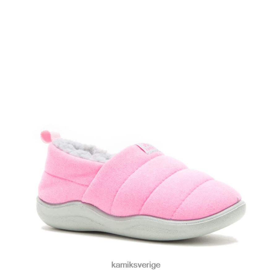 tofflor se Kamik småbarn mysig stuga magenta N02N00437