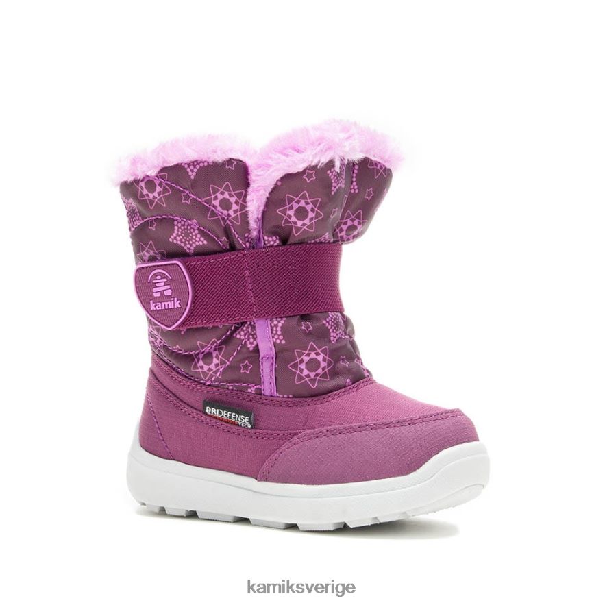 vinterkängor se Kamik småbarn snowbee tryck druva N02N00400