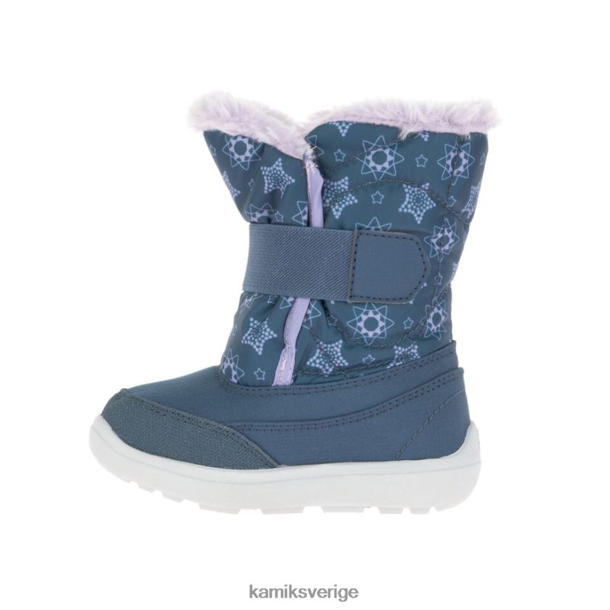 vinterkängor se Kamik småbarn snowbee tryck lätt marin N02N00399
