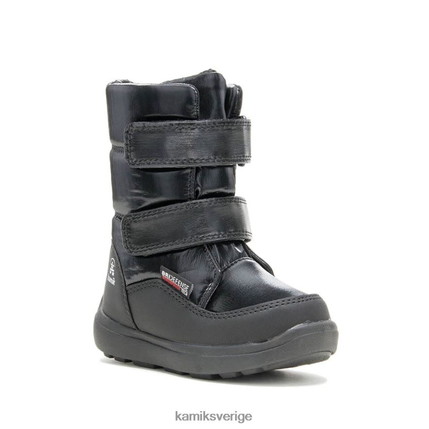 vinterkängor se Kamik småbarn snowcutie svart N02N00423